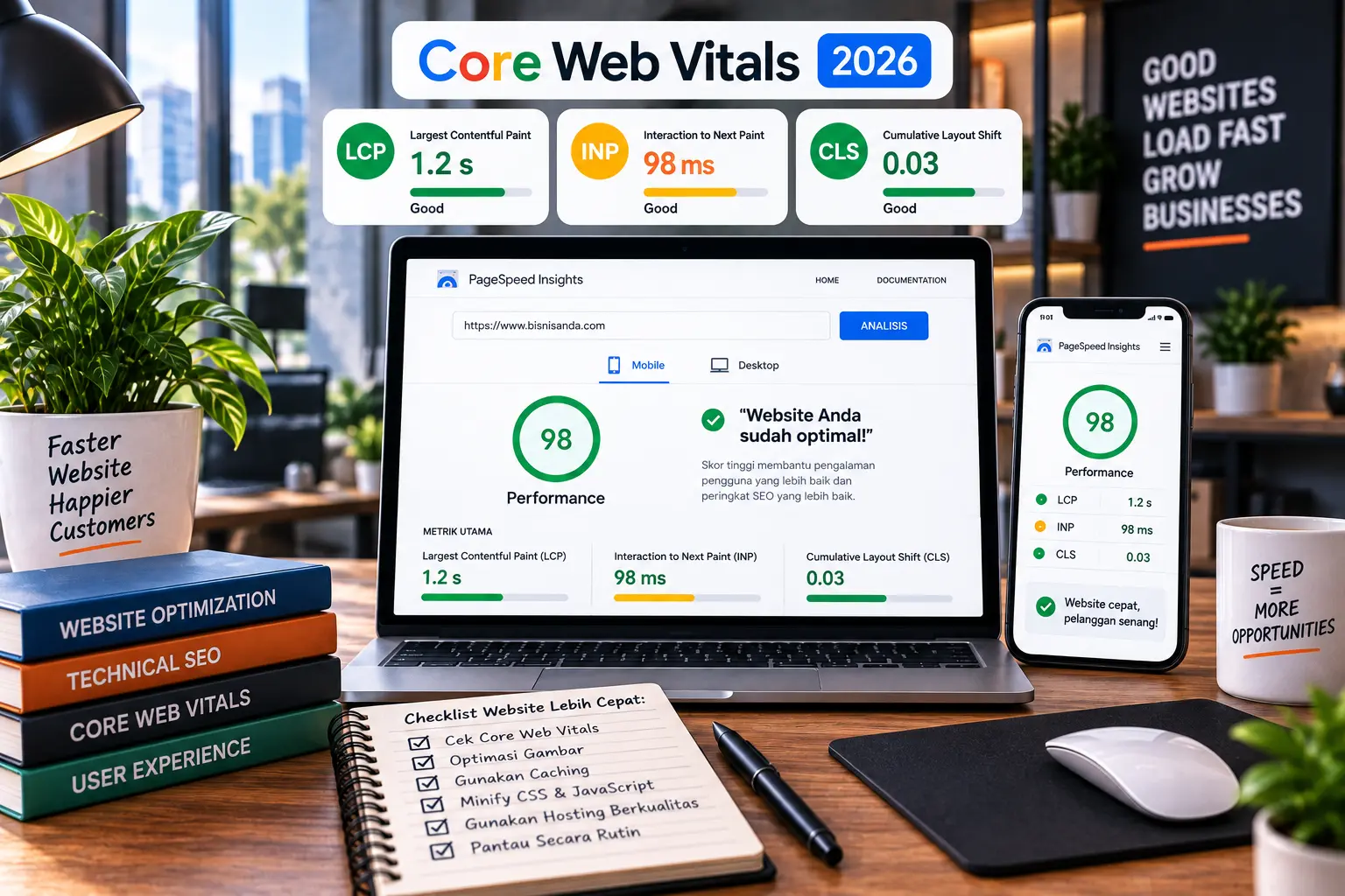 Kenapa Website Lambat Bikin Anda Rugi? Panduan Core Web Vitals untuk Bisnis